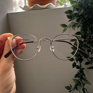 Whimsical Gold Glasses